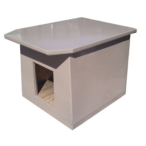 insulated metal dog houses|insulated dog houses for winter.